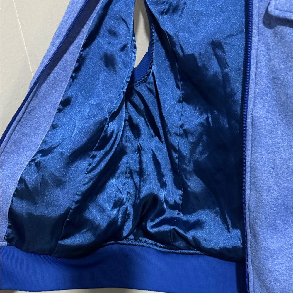 Burton Royal Blue Sleeveless Zip Hoodie Vest